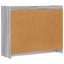 Sideboard Grå Sonoma 98,5 x 33 x 80 cm Konstrueret træ