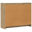 Sideboard Artisan-eg 98,5 x 33 x 80 cm Konstrueret træ