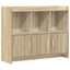 Sideboard Sonoma-eg 98,5 x 33 x 80 cm Konstrueret træ