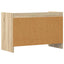 TV-skab 71,5 x 33 x 47 cm Sonoma-eg Konstrueret træ