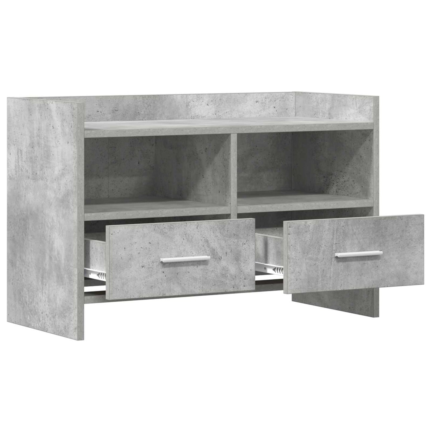 TV-skab 71,5 x 33 x 47 cm Betongrå Konstrueret træ