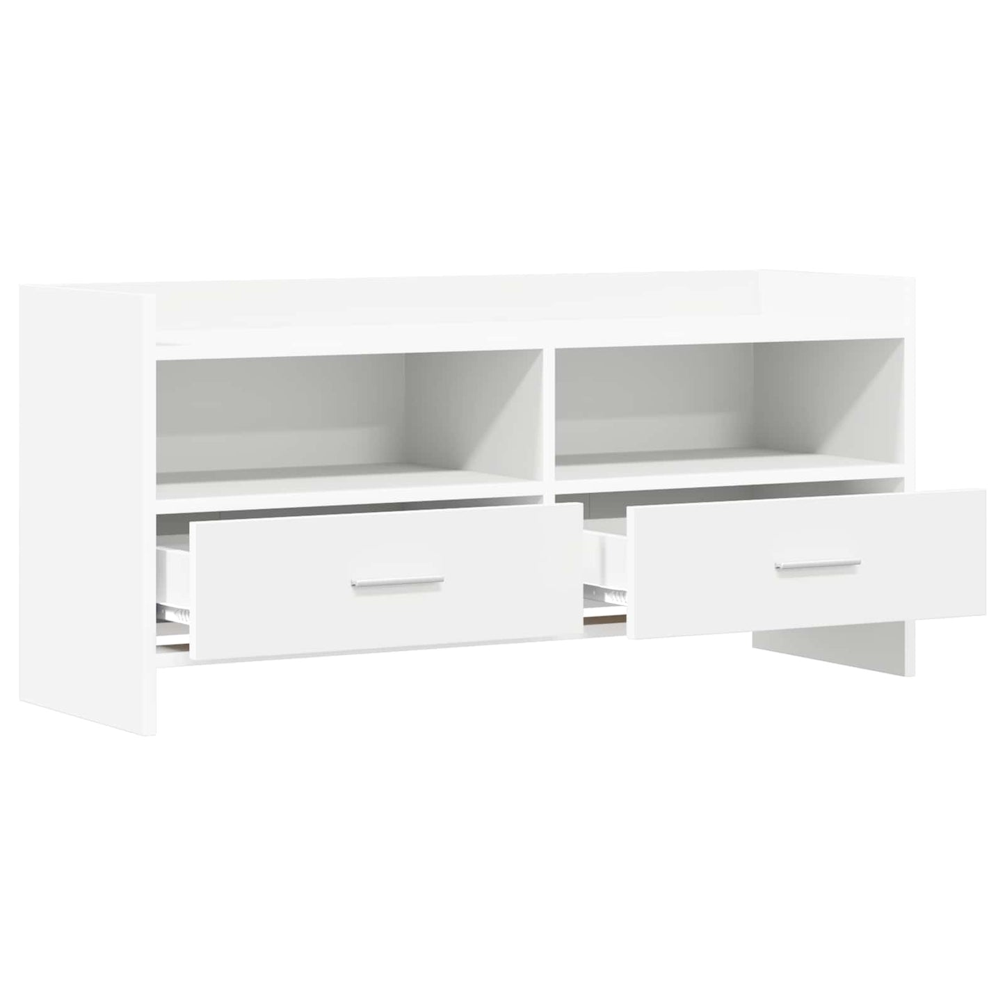 TV-skab 100 x 33 x 47 cm Hvid Konstrueret træ