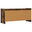 TV-skab 100 x 33 x 47 cm Røget eg Konstrueret træ