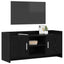 TV-skab 102 x 33 x 47 cm Sort eg Konstrueret træ