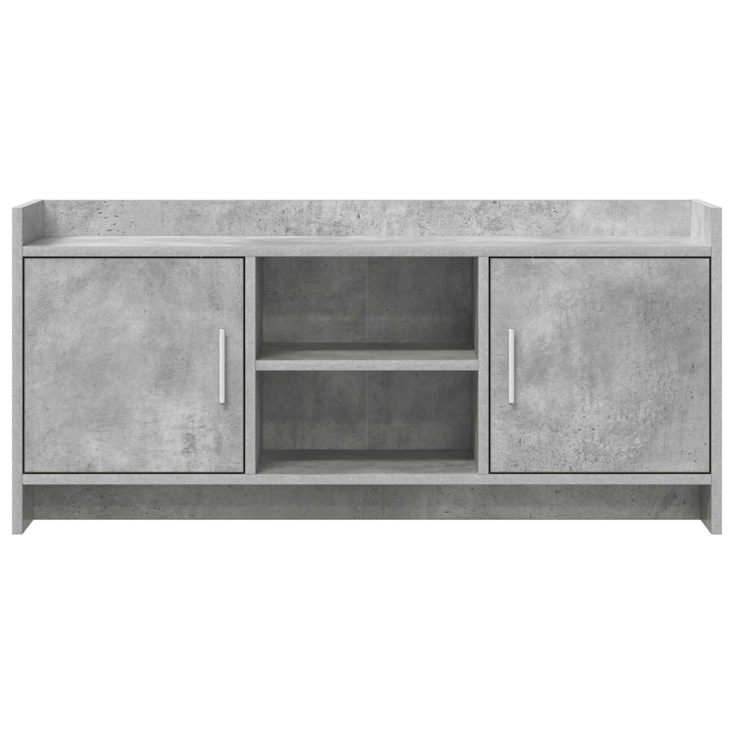 TV-skab 102 x 33 x 47 cm Betongrå Konstrueret træ