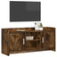 TV-skab 102 x 33 x 47 cm Røget eg Konstrueret træ