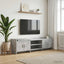 TV-skab 168 x 33 x 47 cm Betongrå Konstrueret træ