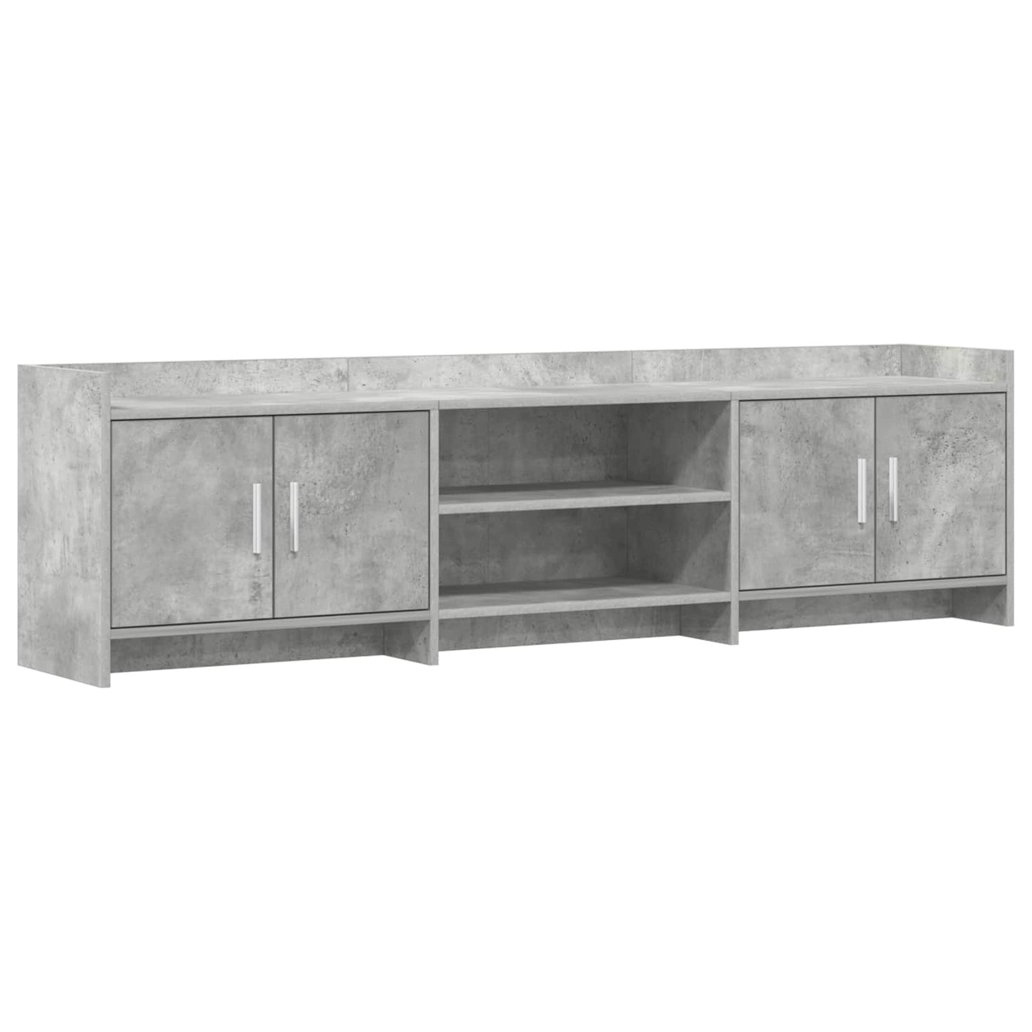 TV-skab 168 x 33 x 47 cm Betongrå Konstrueret træ