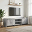 TV-skab 168 x 33 x 47 cm Grå Sonoma Konstrueret træ