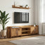 TV-skab 168 x 33 x 47 cm Gammelt træ Konstrueret træ