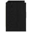 TV-skab 102 x 33 x 47 cm Sort eg Konstrueret træ