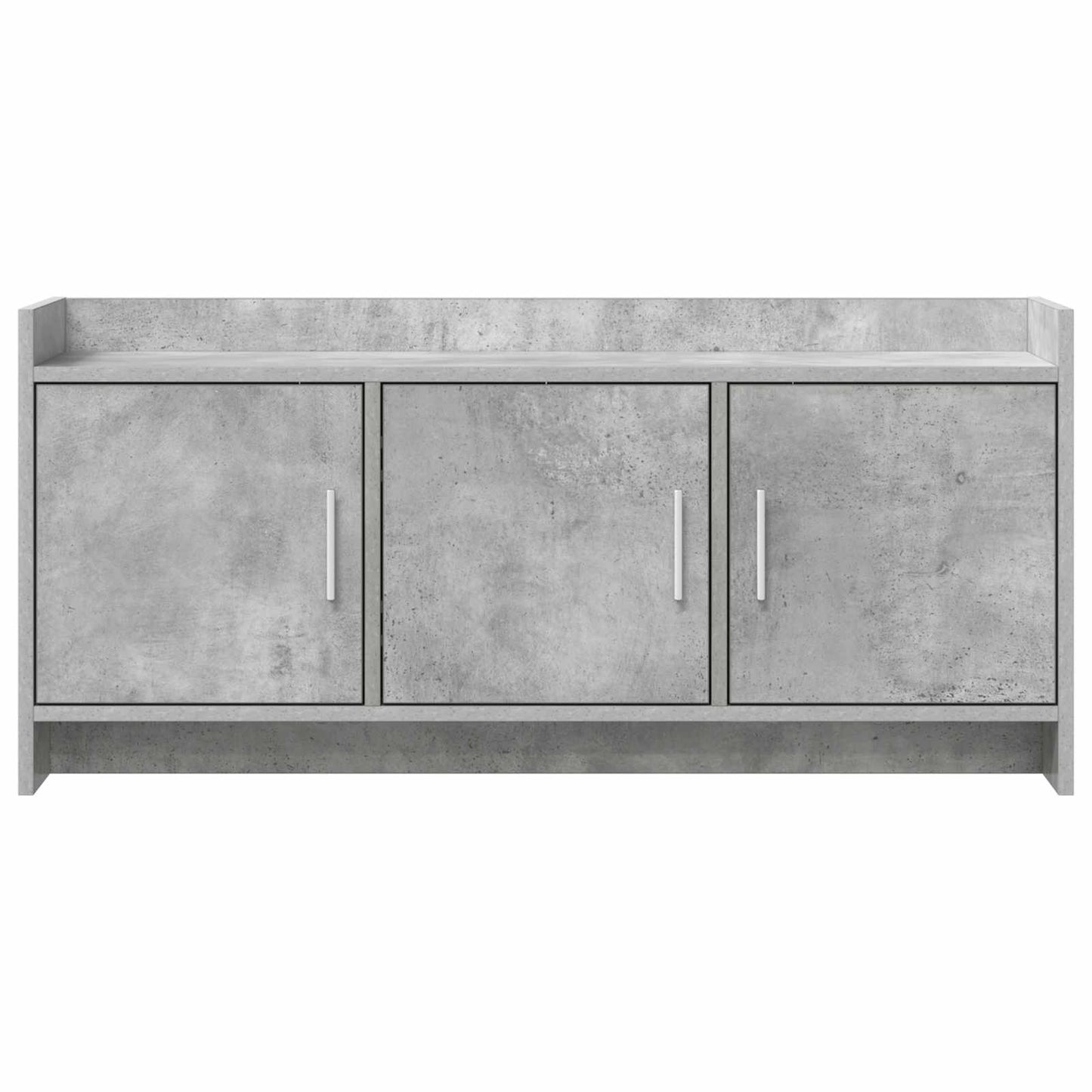 TV-skab 102 x 33 x 47 cm Betongrå Konstrueret træ