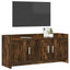 TV-skab 102 x 33 x 47 cm Røget eg Konstrueret træ