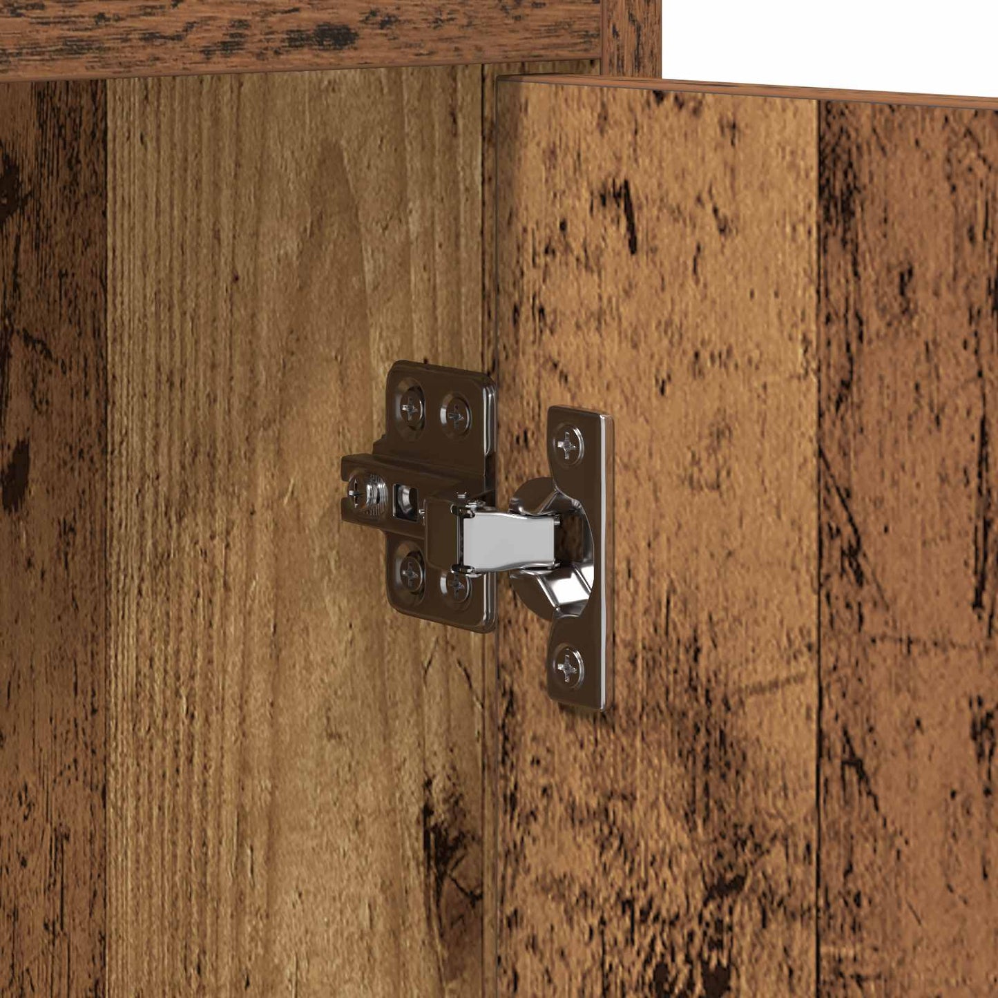 TV-skab 102 x 33 x 47 cm Gammelt træ Konstrueret træ