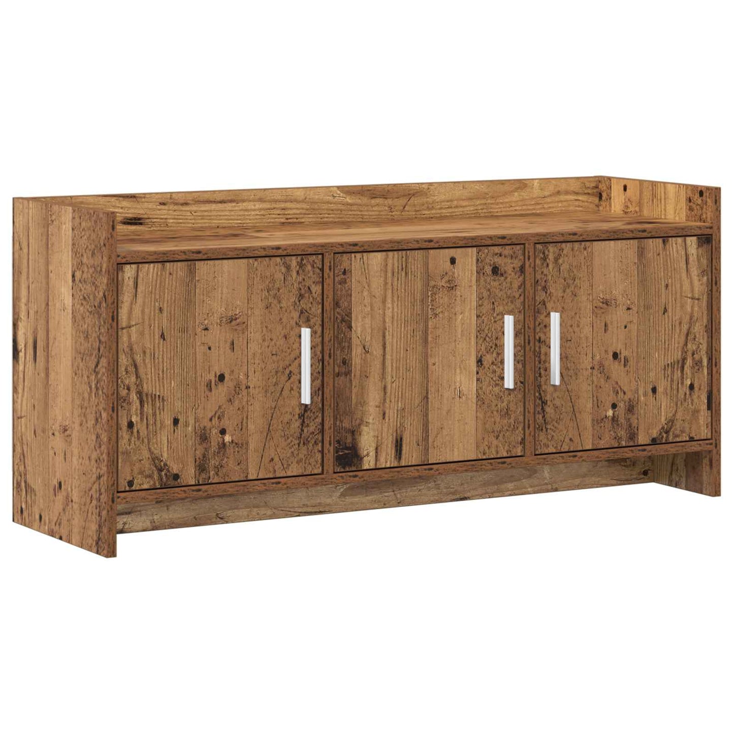 TV-skab 102 x 33 x 47 cm Gammelt træ Konstrueret træ
