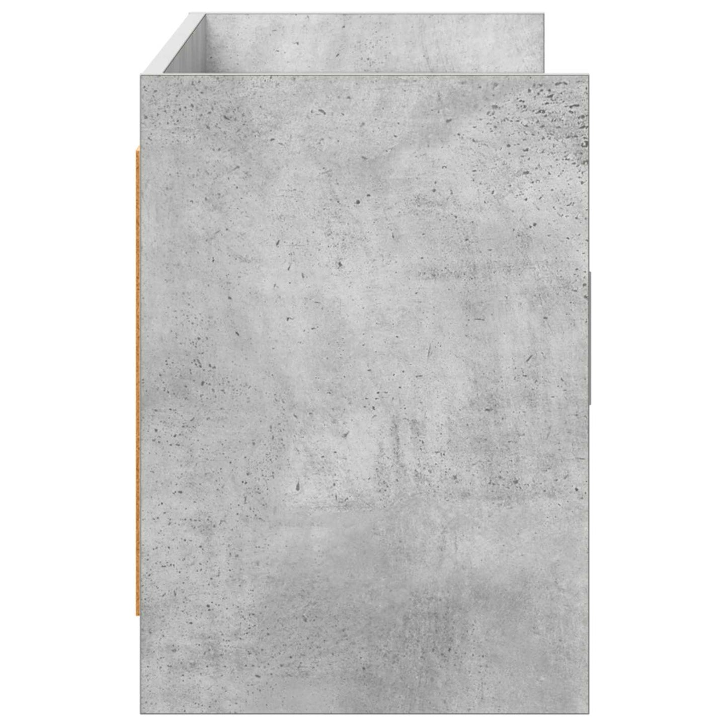 TV-skab 130 x 33 x 47 cm Betongrå Konstrueret træ