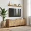 TV-skab 130 x 33 x 47 cm Artisan-eg Konstrueret træ