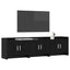 TV-skab 168 x 33 x 47 cm Sort eg Konstrueret træ