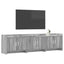 TV-skab 168 x 33 x 47 cm Grå Sonoma Konstrueret træ
