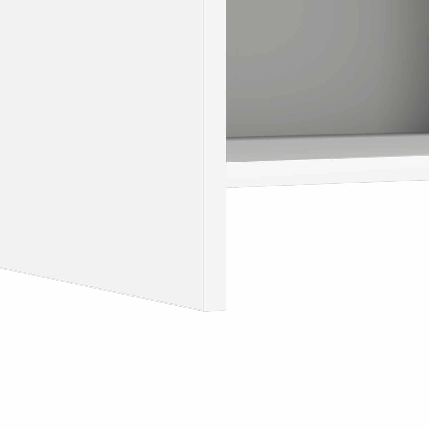 TV-skab 60 x 33 x 47 cm Hvid Konstrueret træ