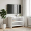 TV-skab 60 x 33 x 47 cm Hvid Konstrueret træ