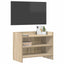 TV-skab 60 x 33 x 47 cm Sonoma-eg Konstrueret træ