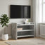 TV-skab 60 x 33 x 47 cm Betongrå Konstrueret træ