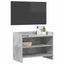 TV-skab 60 x 33 x 47 cm Betongrå Konstrueret træ