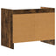 TV-skab 60 x 33 x 47 cm Røget eg Konstrueret træ