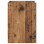 TV-skab 60 x 33 x 47 cm Gammelt træ Konstrueret træ