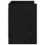 TV-skab 100 x 33 x 47 cm Sort eg Konstrueret træ
