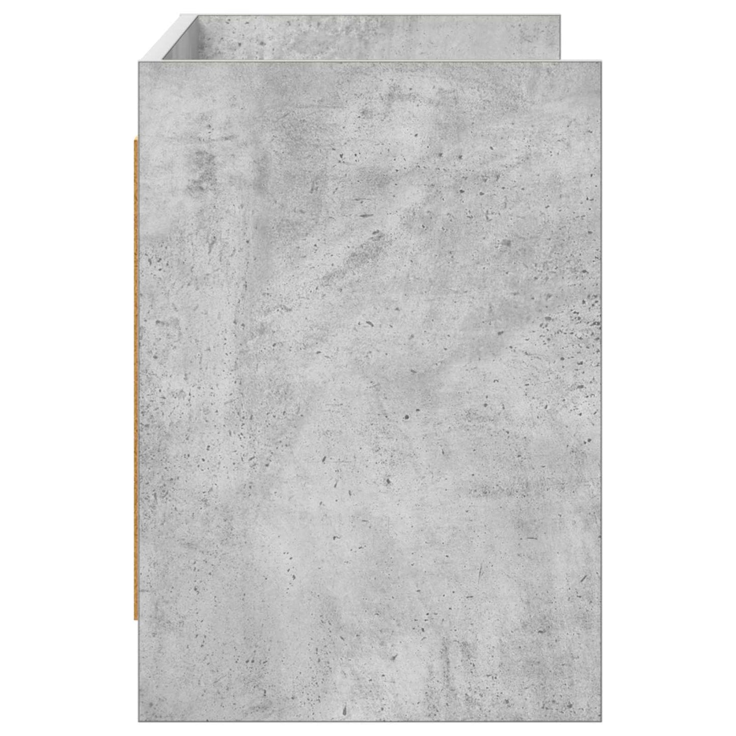 TV-skab 100 x 33 x 47 cm Betongrå Konstrueret træ