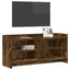 TV-skab 100 x 33 x 47 cm Røget eg Konstrueret træ