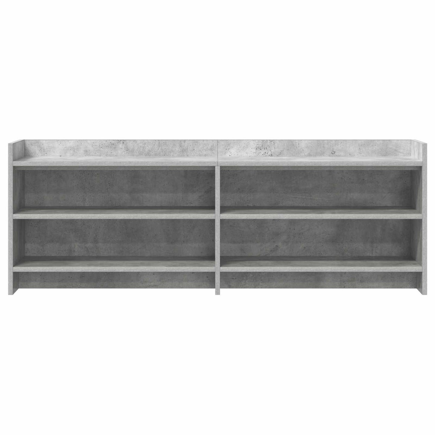 TV-skab 135 x 33 x 47 cm Betongrå Konstrueret træ