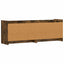 TV-skab 135 x 33 x 47 cm Røget eg Konstrueret træ
