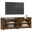 TV-skab 135 x 33 x 47 cm Røget eg Konstrueret træ