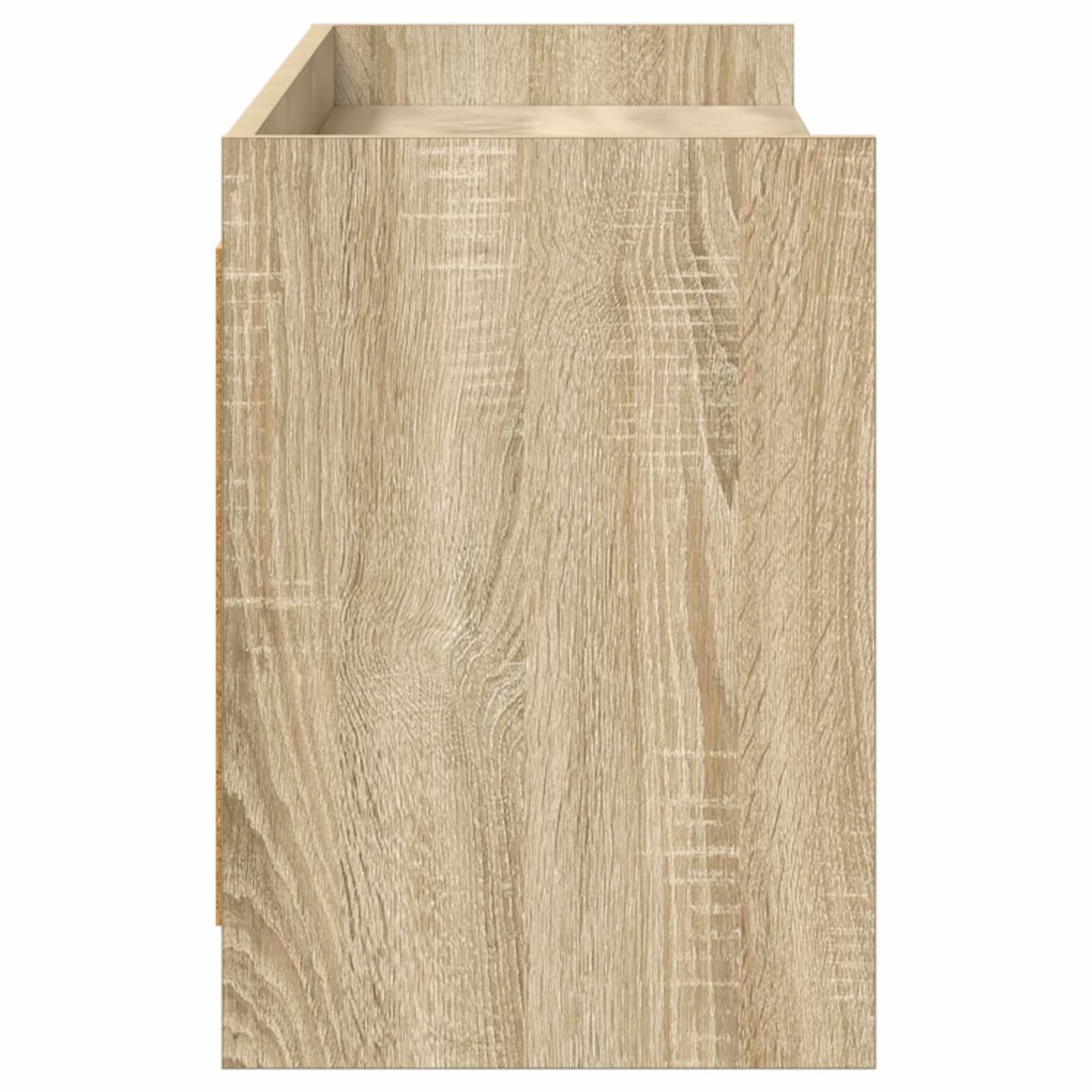TV-skab 168 x 33 x 47 cm Sonoma-eg Konstrueret træ