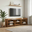 TV-skab 168 x 33 x 47 cm Gammelt træ Konstrueret træ