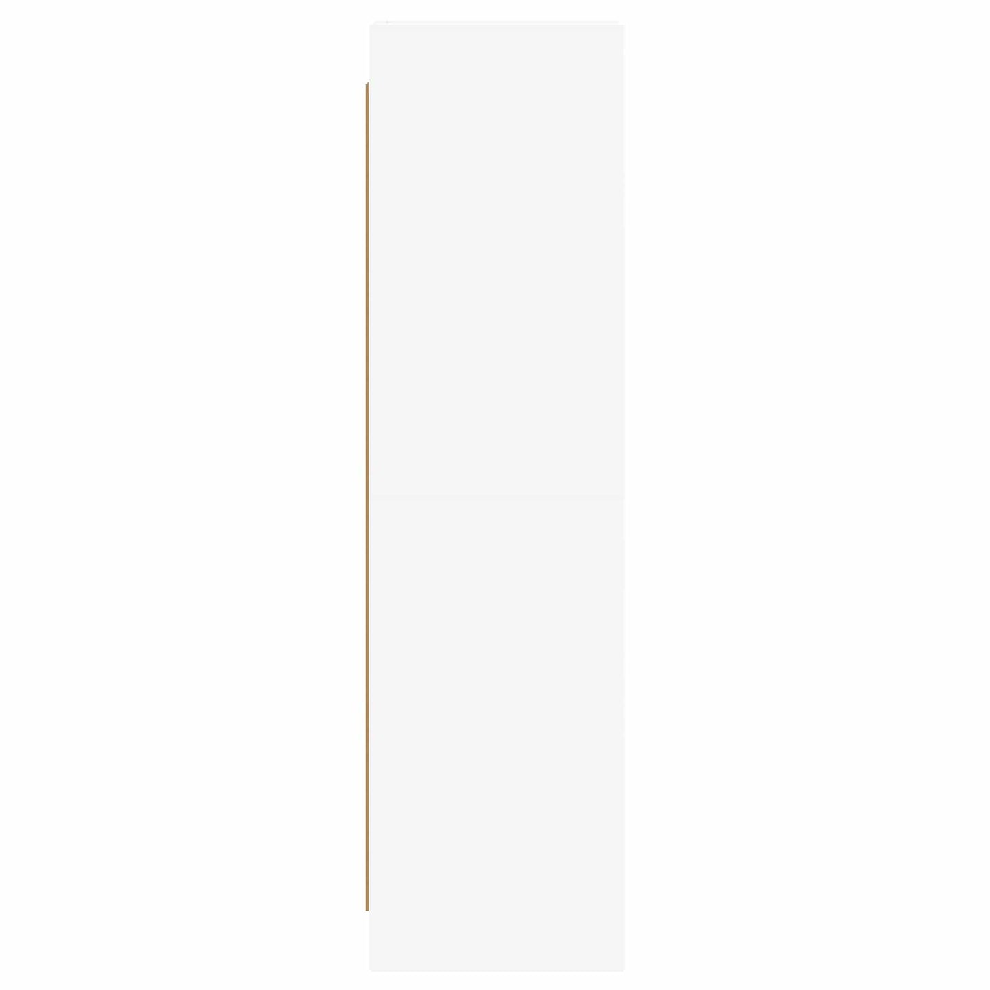 Bogreol Hvid 30 x 30 x 111 cm Konstrueret træ
