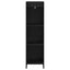 Bogreol Sort eg 30 x 30 x 111 cm Konstrueret træ