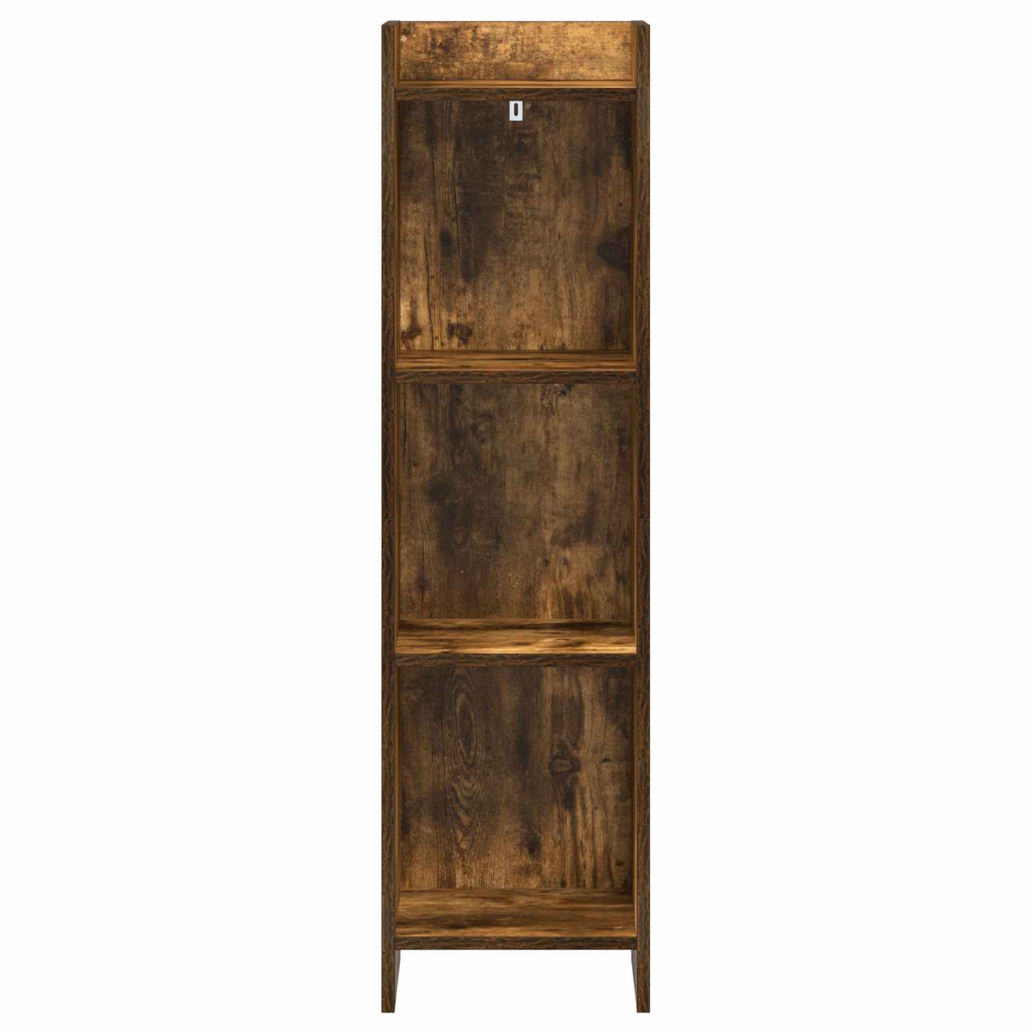 Bogreol Røget eg 30 x 30 x 111 cm Konstrueret træ