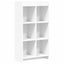 Bogreol Hvid 59 x 30 x 111 cm Konstrueret træ