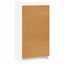 Bogreol Hvid 59 x 30 x 111 cm Konstrueret træ