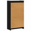 Bogreol Sort eg 59 x 30 x 111 cm Konstrueret træ