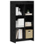 Bogreol Sort eg 59 x 30 x 111 cm Konstrueret træ