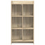 Bogreol Sonoma-eg 59 x 30 x 111 cm Konstrueret træ