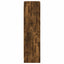 Bogreol Røget eg 59 x 30 x 111 cm Konstrueret træ
