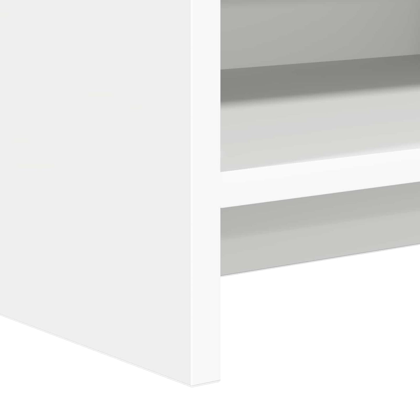 Bogreol Hvid 87,5 x 30 x 111 cm Konstrueret træ