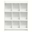 Bogreol Hvid 87,5 x 30 x 111 cm Konstrueret træ