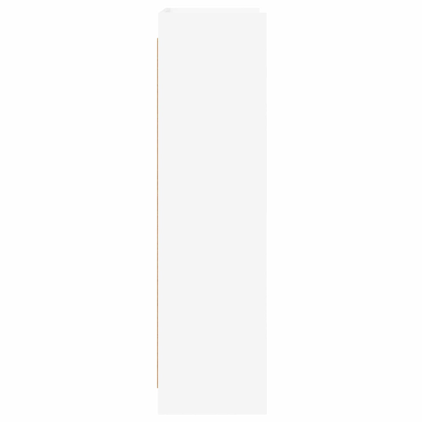 Bogreol Hvid 87,5 x 30 x 111 cm Konstrueret træ